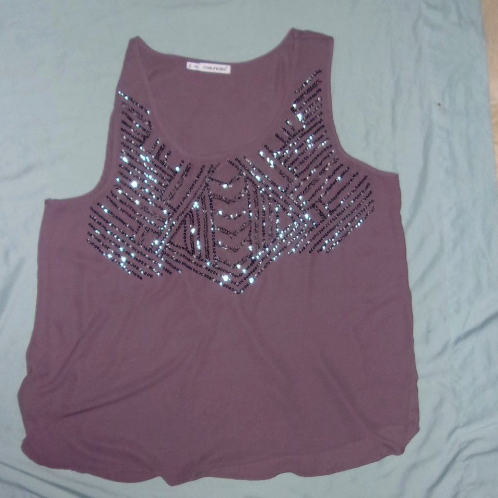 size  2 cami womens bling dress up tank top shirt!!…💖